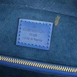 Pre Owned Louis Vuitton Blue Epi Pont Neuf Handbag