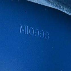 Pre Owned Louis Vuitton Blue Epi Pont Neuf Handbag