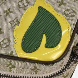 Pre Owned Louis Vuitton Monogram Green Pochette Conte De Fees Handbag