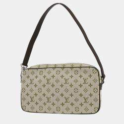 Pre Owned Louis Vuitton Monogram Green Pochette Conte De Fees Handbag