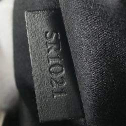 Pre Owned Louis Vuitton Black Monogram Satin Little Boulogne Handbag