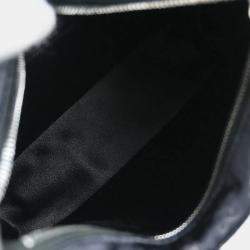 Pre Owned Louis Vuitton Black Monogram Satin Little Boulogne Handbag