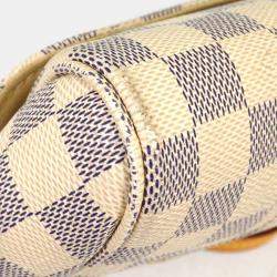Pre Owned Louis Vuitton Damier Azur Favorite MM Handbag
