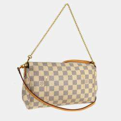 Pre Owned Louis Vuitton Damier Azur Favorite MM Handbag