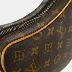 Pre Owned Louis Vuitton Monogram Croissant MM Handbag