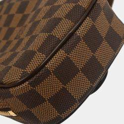Pre Owned Louis Vuitton Damier Pochette Gange Body Bum Bag