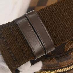 Pre Owned Louis Vuitton Damier Pochette Gange Body Bum Bag