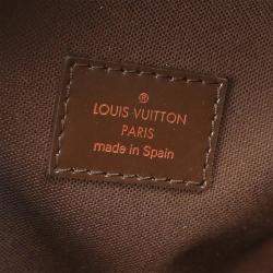 Pre Owned Louis Vuitton Damier Pochette Gange Body Bum Bag