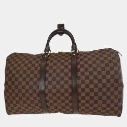 مملوكة مسبقًا Louis Vuitton Damier Keepall 50 Travel Duffle Handbag