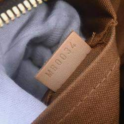 Pre Owned Louis Vuitton Monogram Sac Squash Messenger Bag