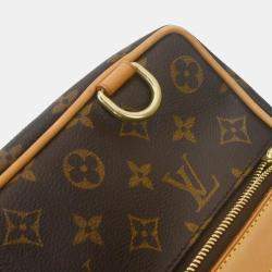 Pre Owned Louis Vuitton Monogram Sac Squash Messenger Bag