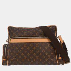 Pre Owned Louis Vuitton Monogram Sac Squash Messenger Bag