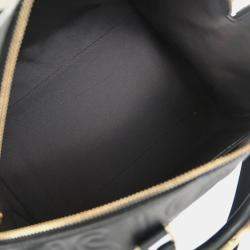 Pre Owned Louis Vuitton Black Leather Paris Speedy Cube Handbag