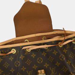 Pre Owned Louis Vuitton Monogram Montsouris MM Backpack