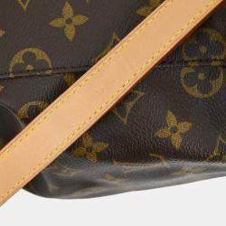 Pre Owned Louis Vuitton Monogram Montsouris MM Backpack