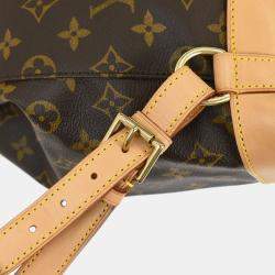 Pre Owned Louis Vuitton Monogram Montsouris MM Backpack