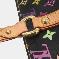 مملوكة مسبقًا Louis Vuitton Black Monogram Multicolor Aurelia GM Tote Bag