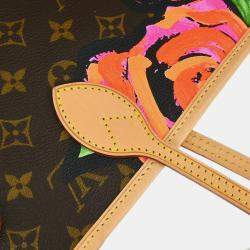 مملوكة مسبقًا Louis Vuitton Monogram Rose Neverfull MM Shoulder Tote Bag