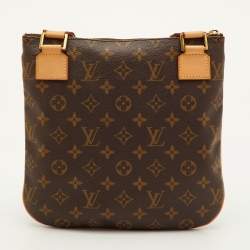 Pre Owned Louis Vuitton Pochette Bosphore Monogram Canvas Shoulder Bag