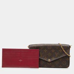 مملوكة مسبقًا Louis Vuitton Brown Monogram Pochette Felicie