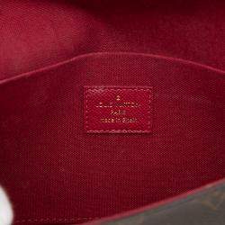 مملوكة مسبقًا Louis Vuitton Brown Monogram Pochette Felicie