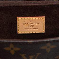 مملوكة مسبقًا Louis Vuitton Brown Monogram Pochette Metis
