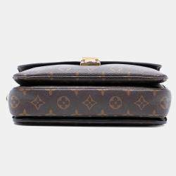 مملوكة مسبقًا Louis Vuitton Brown Monogram Pochette Metis