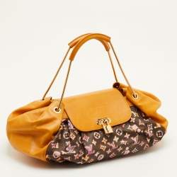 Pre Owned Louis Vuitton Limited Edition Richard Prince Monogram Watercolor Canvas Aquarelle Jamais Bag