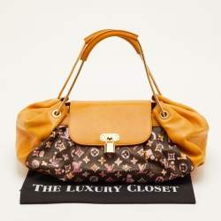 Pre Owned Louis Vuitton Limited Edition Richard Prince Monogram Watercolor Canvas Aquarelle Jamais Bag