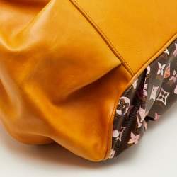 Pre Owned Louis Vuitton Limited Edition Richard Prince Monogram Watercolor Canvas Aquarelle Jamais Bag