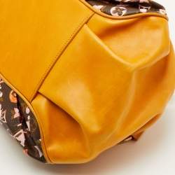 Pre Owned Louis Vuitton Limited Edition Richard Prince Monogram Watercolor Canvas Aquarelle Jamais Bag