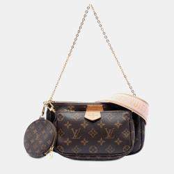 مملوكة مسبقًا Louis Vuitton Brown Monogram Multi Pochette Accessoires