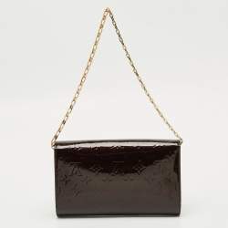 مملوكة مسبقًا Louis Vuitton Ana Amarante Monogram Vernis Clutch 