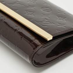 مملوكة مسبقًا Louis Vuitton Ana Amarante Monogram Vernis Clutch 