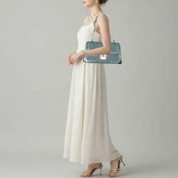 Pre Owned حقيبة لوي فيتون لو تالينتويوكس جلد سوهالي أزرق فاتح