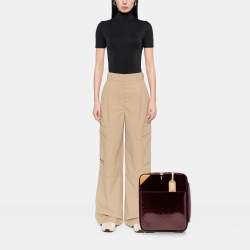 مملوكة مسبقًا حقيبة لوي فيتون مونوغرام فيرني أحمر بيغاس 45