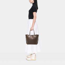 Pre Owned حقيبة لويس فيتون نيفرفول دامير إبيني بني إم إم