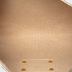 مملوكة مسبقًا حقيبة لويس فويتون دامييه أزور أبيض إيفا