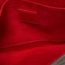 Pre Owned Louis Vuitton Pochette Félicie Damier Ebene Canvas Bag