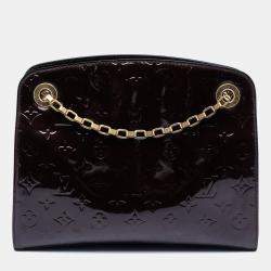 مملوكة مسبقًا حقيبة لوي فيتون فيرجينيا بمقاس بي إم بلون أرجواني وبنقش المونوجرام ڤيرنيس