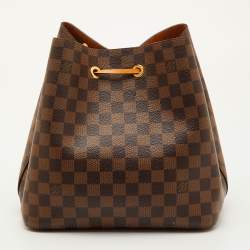 Pre Owned حقيبة لوي فيتون نيو نوي وسط قماش دامييه إبين