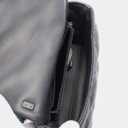 Pre Owned حقيبة لوي فيتون غو-14 مالتيغ بلاكاوت جلد سوداء