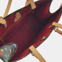 مملوكة مسبقًا حقيبة لوي فيتون براون مونوغرام Lv X Yk أون ذا غو ميديوم