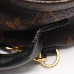 مملوكة مسبقًا حقيبة ظهر لويس فيتون ميني بالم سبرينغز كانفاس مغطى جلد مونوغرام بني أسود