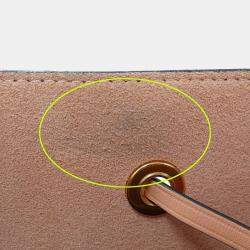 Pre Owned حقيبة لوي فيتون نيو نويه فينوس كانفاس دامير بني/زهري حقيبة كتف كروس بودي