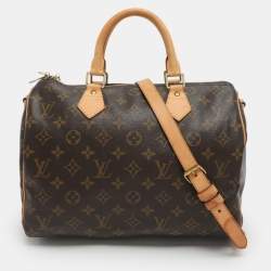 مملوكة مسبقًا Louis Vuitton Speedy Bandouliere 30 Monogram Canvas Bag