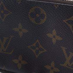 Pre Owned حقيبة ميني بوشيت أكسسواريز قماش مبطن بني مونوغرام لويس فيتون
