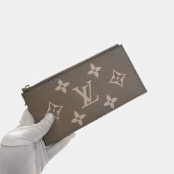 مملوكة مسبقًا حقيبة يد لويس فيتون بوشيت فيليسي مونوجرام امبرينتي لون بيج/كريم عملاقة