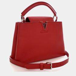 مملوكة مسبقًا حقيبة لويس فيتون كابوسين جلد عجل PM