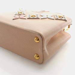 مملوكة مسبقًا Louis Vuitton Studded Taurillon Capucines BB